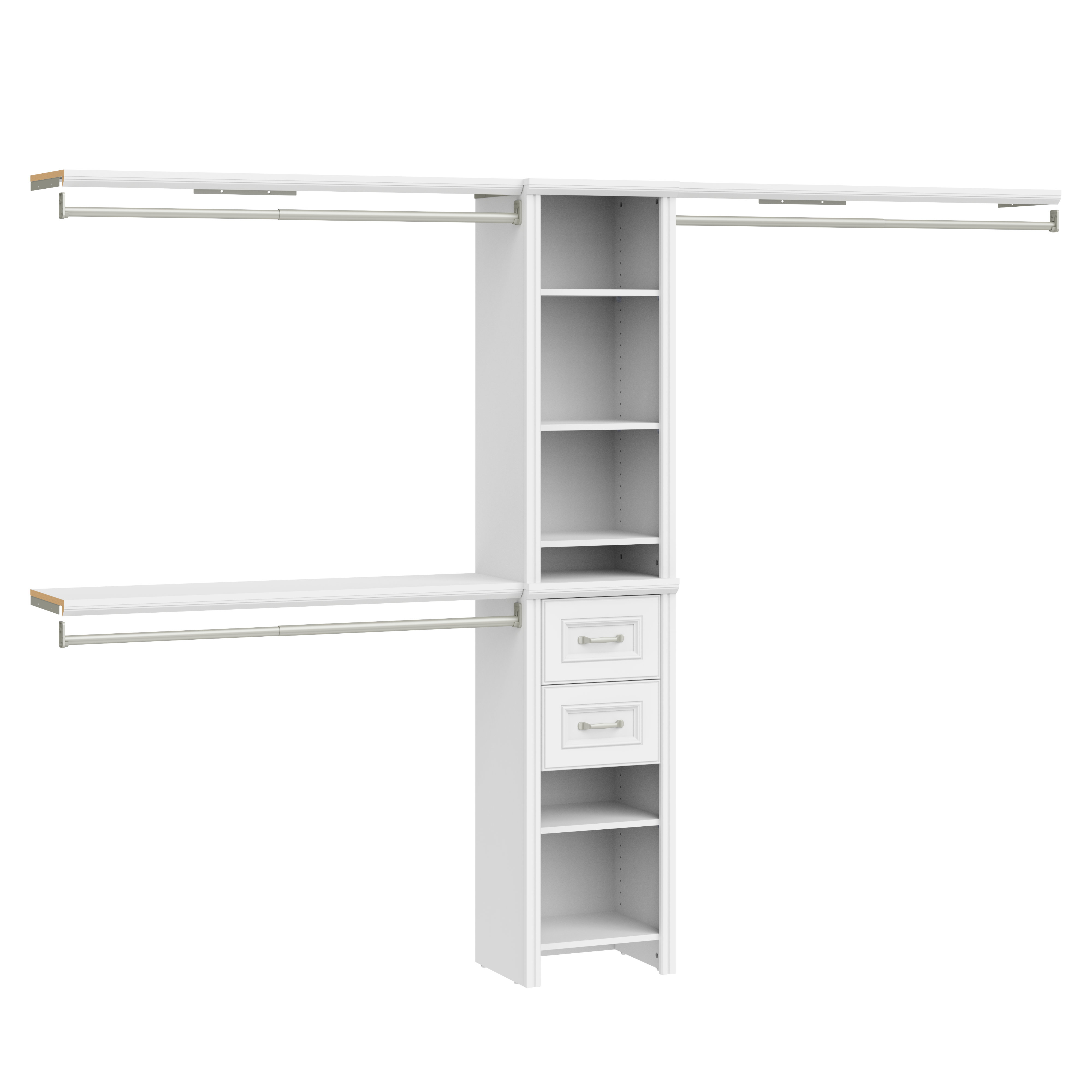 ClosetMaid Impressions 16" Closet Tower With Drawers And Top Shelves
